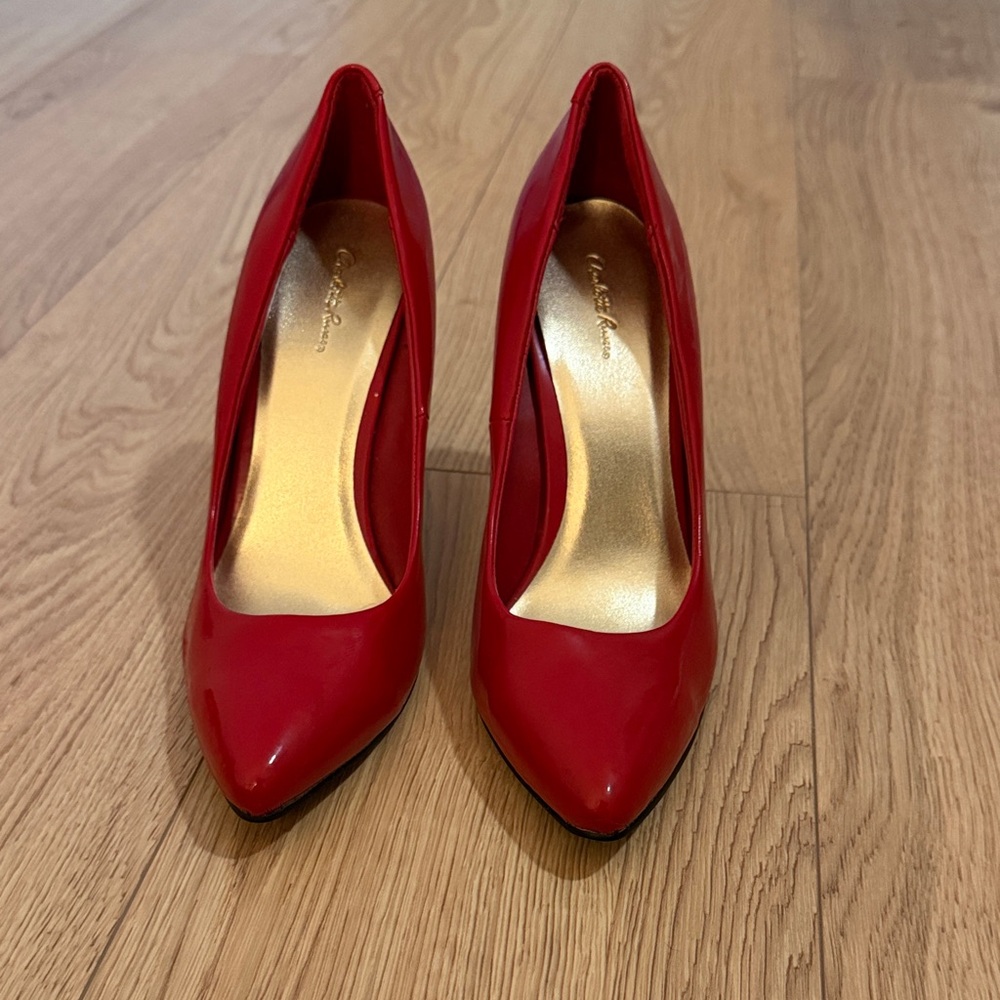 Charlotte Russe Vibrant Red Heels